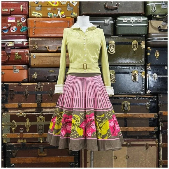 2005 Anthro “Society Islands Skirt” by Odille - Picture 5 of 12